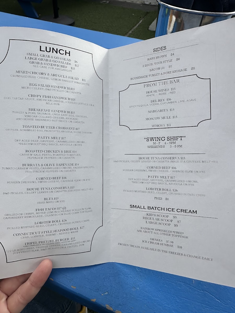Playa Provisions Menu - Image 3